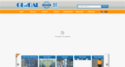 Desktop Screenshot of global-racking.com